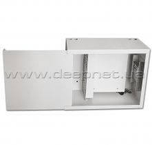 Wall-mounted cabinet (anti-vandal box) SN-SHN-400-з-1 / 1,5 with patch panel (for 32)
